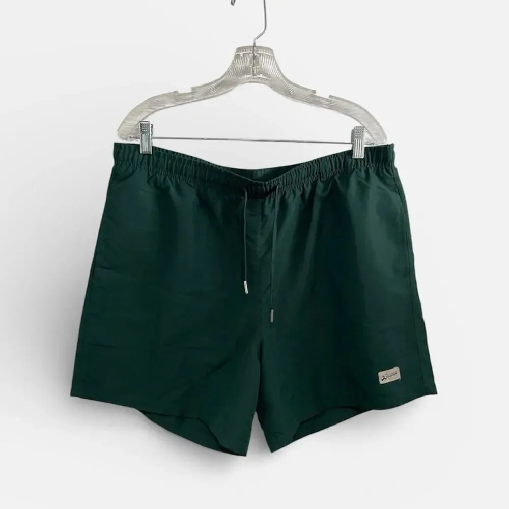 Bather Solid Pine Swim Trunk 5.5 inch Outdoors Swimming Extra Large